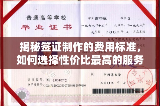 江阴揭秘签证制作的费用标准，如何选择性价比最高的服务？